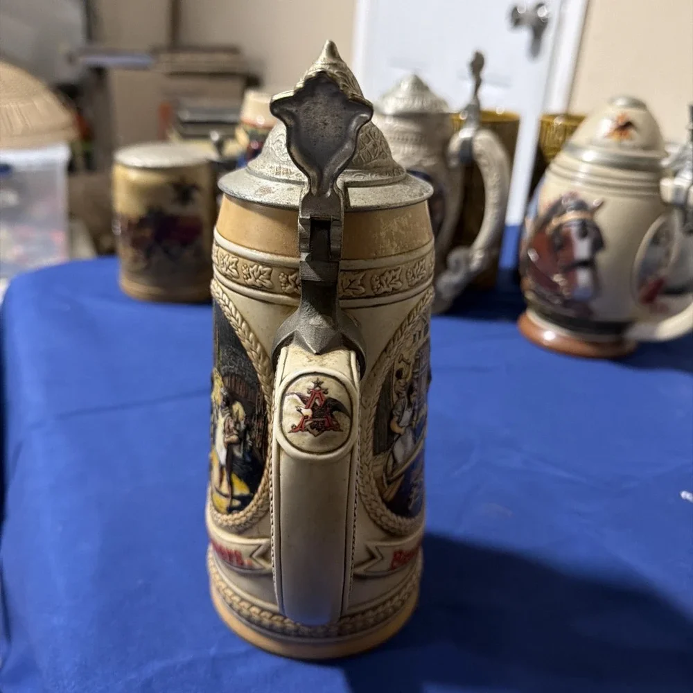 BUDWEISER ANHEUSER BUSCH STEIN 